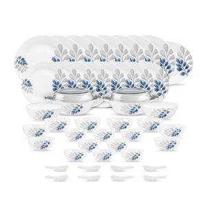 Diva by La Opala Opal Glass Dinner Set 47 pcs