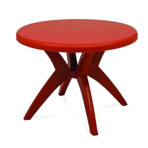 Supreme Marina Circular Design High Glossy Dining Table