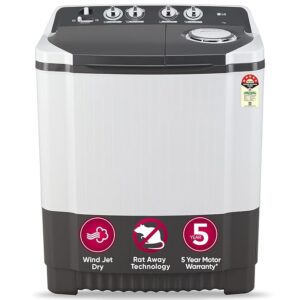 LG Semi-Automatic Washing Machine 7 Kg 5 Star