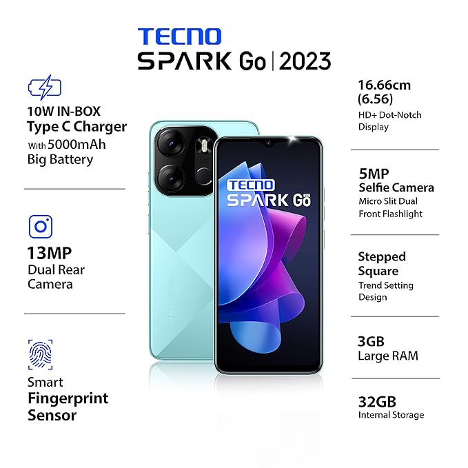 Tecno Spark Go (32 GB, 3 GB RAM) - Image 2