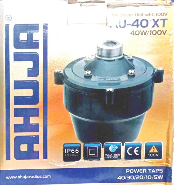 AHUJA AU 40XT DRIVER UNIT - Shreya Electronics