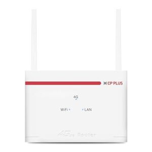 CP Plus 4G SIM Card Wi-Fi 6 Router